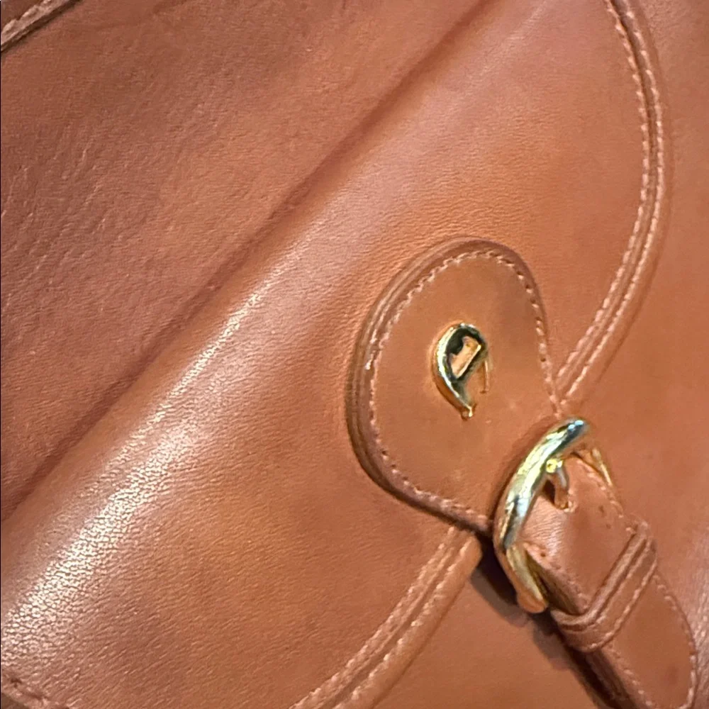 Vintage Etienne Aigner Brown Leather Crossbody Bag - Picture 15 of 15